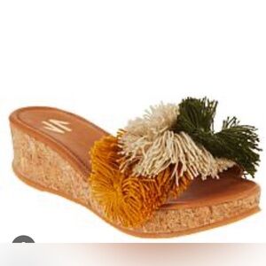 NWOT Silvia Cobos Mambo SlipOn Platform Sandal size 6